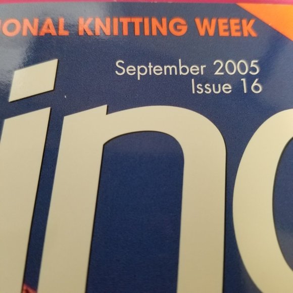 Knitting Magazine September 2005 Issue 16 Bonus Loopa for making scarfs w/o knit - Picture 2 of 3